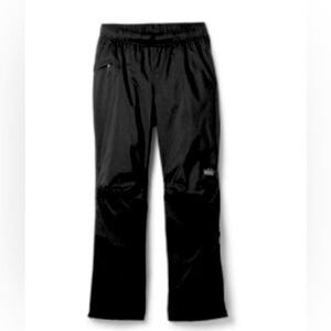 REI Co-op Essential Rain Pants, Black, Size Large